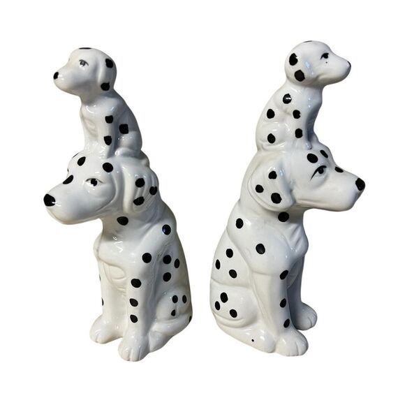 Dalmatian dog figurine set vintage - Picture 1 of 6